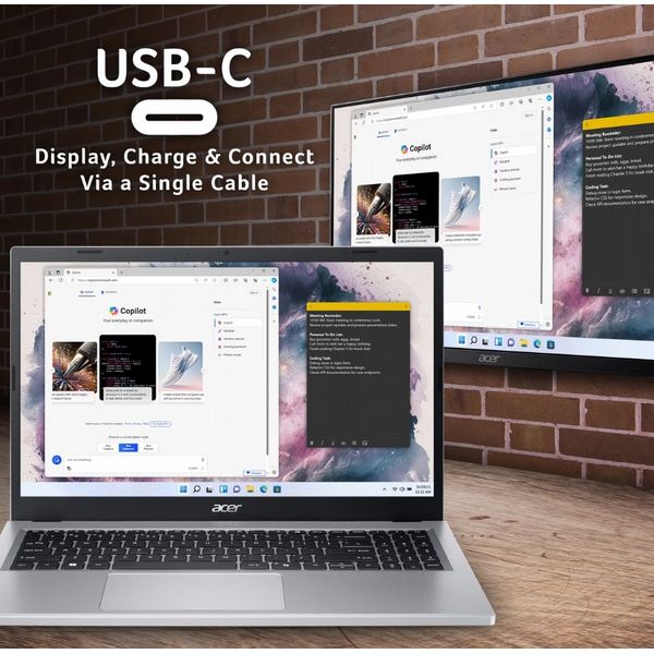 Acer Aspire Go 15 AMD Ryzen 3 8GB RAM 256GB SSD 15.6\