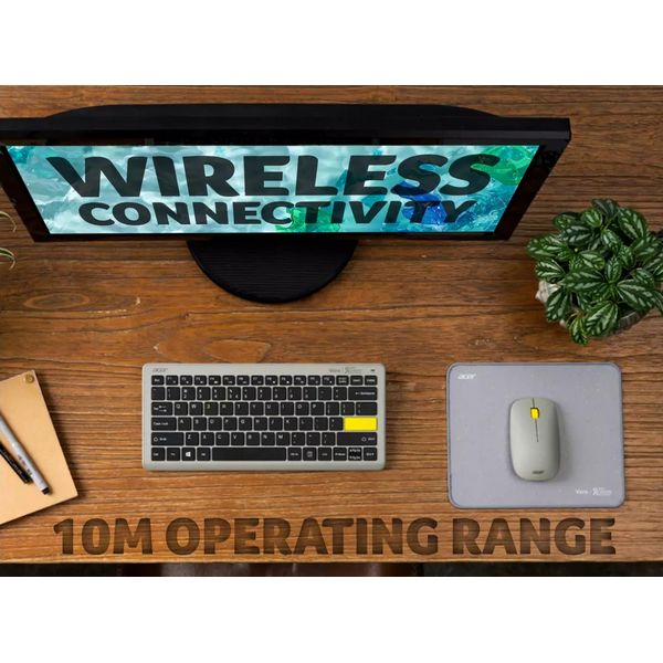 Acer Vero Wireless Combo Keyboard & Mouse Set (GP.ACC11.03H)
