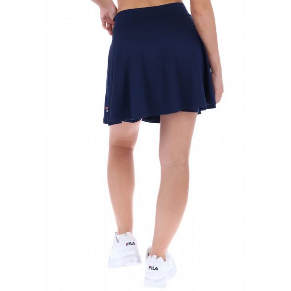 FILA SANCIA WOMENS SKATER STYLE TENNIS SKORT-FILA NAVY