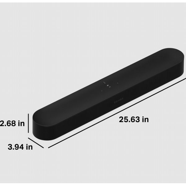 Sonos Beam (Gen 2) Soundbar Black