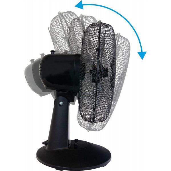 Igenix 12 Inch Desk Fan Black