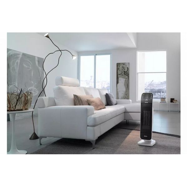 Delonghi 2kW Oscillating Ceramic Fan Heater - Black (DL4020)