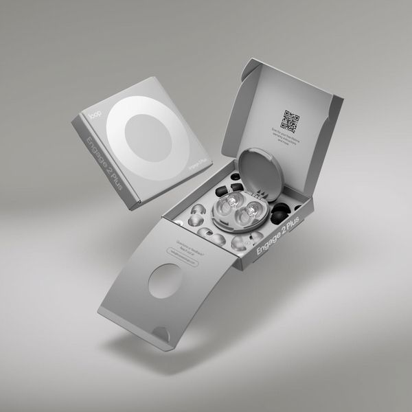 Loop Engage 2 Plus Earplugs Clear