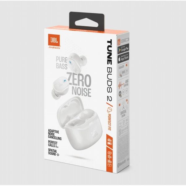 JBL Tune Buds 2 TWS Headphones White