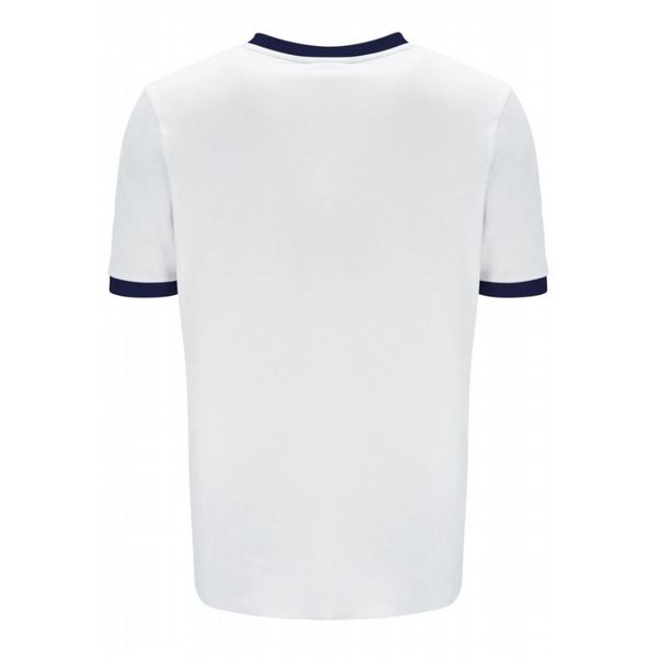 FILA MARCONI ESSENTIAL RINGER TEE MENS - WHITE/FNAVY