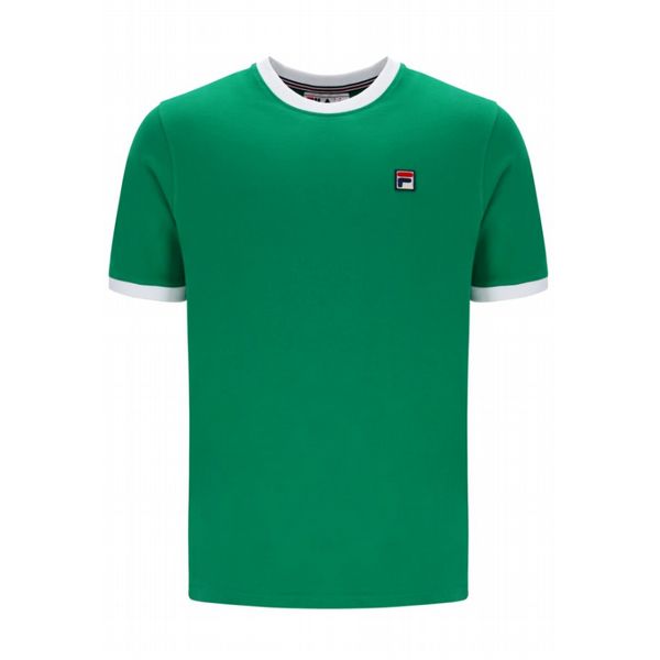 FILA MARCONI ESSENTIAL RINGER TEE MENS - JBEAN/WHITE