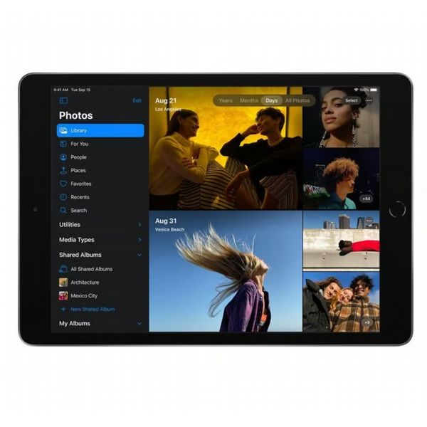 Refurbished iPad 7 128GB Silver WiFi, Grade B