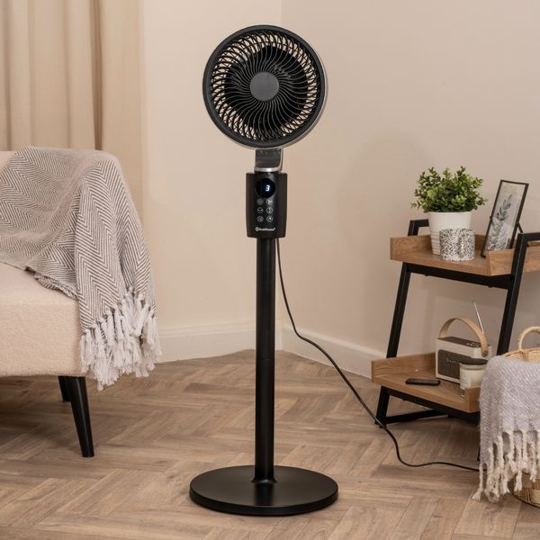 Rediffusion Air360 Adjustable Height Pedestal Fan - 360° Oscillation