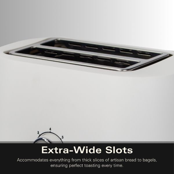 Hamilton Beach Ella Kettle & 2 Slice Toaster Bundle White