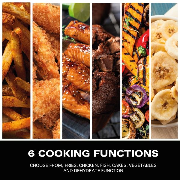 Hamilton Beach 8L Dual Basket Air Fryer 2850W