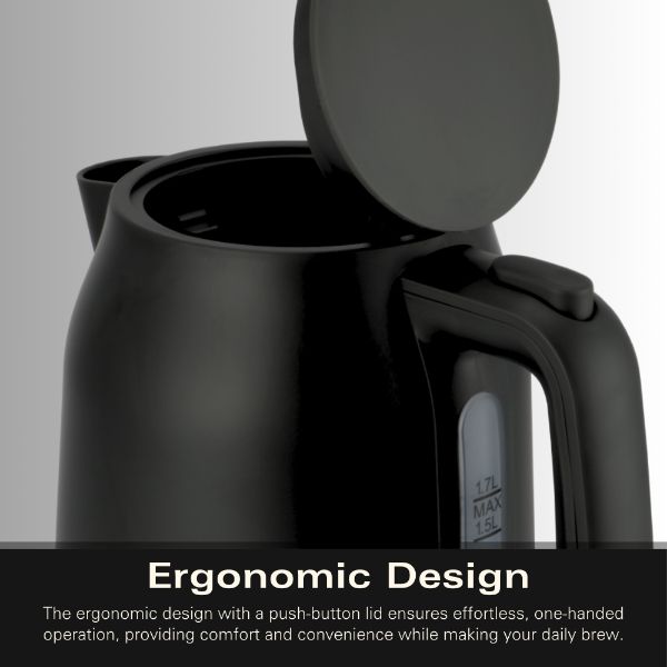 Hamilton Beach Ella Kettle & 2 Slice Toaster Bundle Black