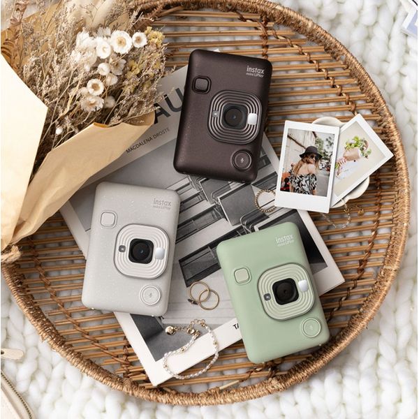 Fuji Instax Mini LiPlay Hybrid Instant Camera Matcha Green