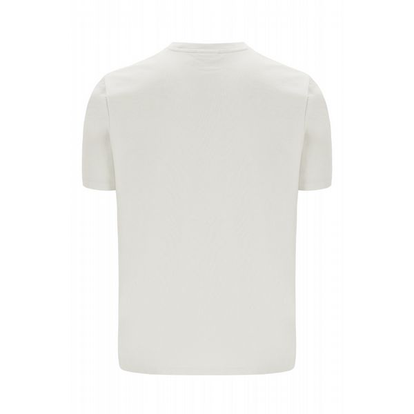 FILA MENS YAXLEY 2 PREMIUM ESSENTIAL TEE EGRET