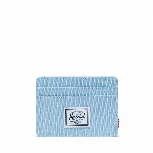 Herschel Charlie Cardholder Blue Bell Crosshatch