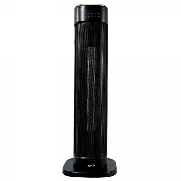 Igenix 2kW PTC Tower Heater Black