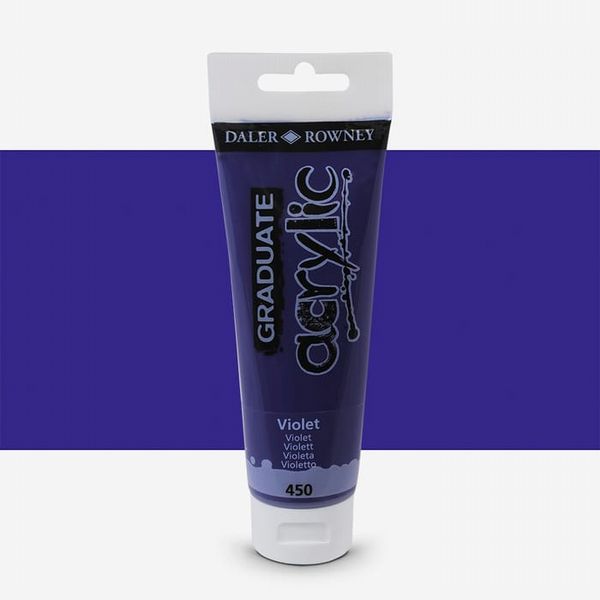 Graduate Acrylic 120ml Violet