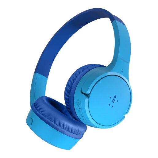 Belkin Wireless On-Ear Headphones Kids Blue