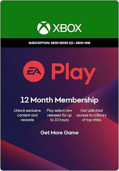 Xbox EA Play 12 Month Subscription