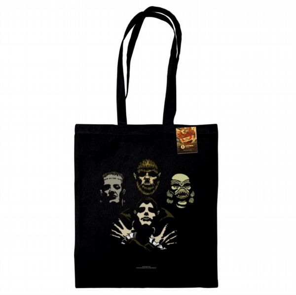 Benjimoji (Monster Rhapsody) Black Tote Bag