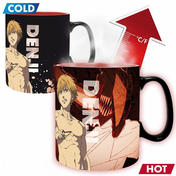 Chainsaw Man Denji & Aki 460ml Heat Change Mug