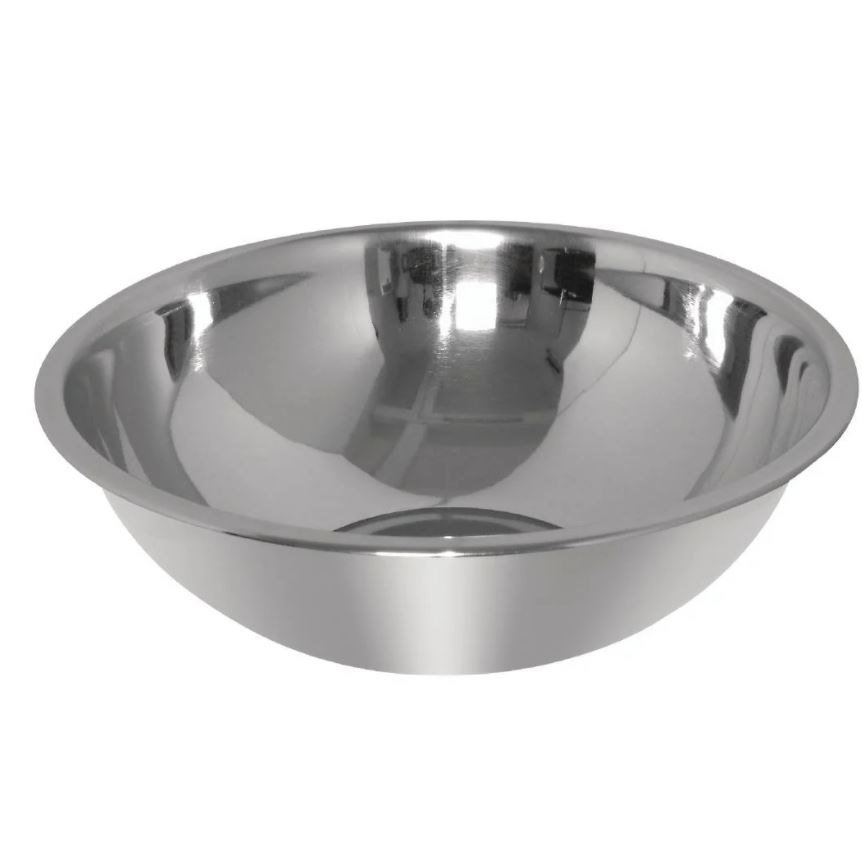 Vogue Stainless Steel Mixing Bowl 4.8Ltr
