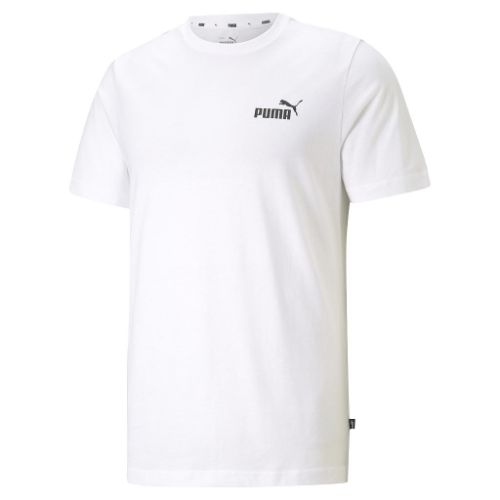 Puma Mens ESS Small Logo Tee - White
