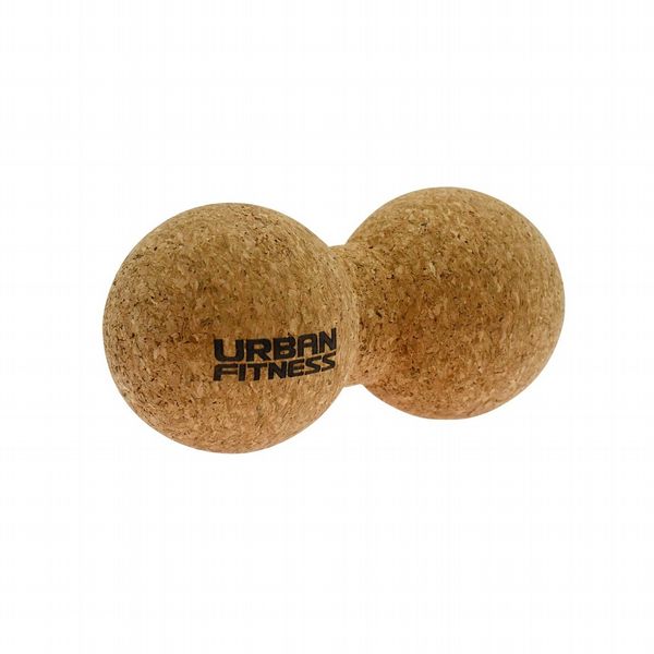 Urban Fitness Cork Peanut Massage Ball (8 x 16cm)